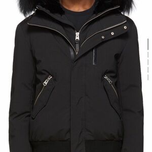 Mackage Midnight Black Hooded Puffer Jacket (Like New)